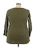 Roaman's Solid Green Thermal Top Size 22 (1X) (Plus) - photo 2