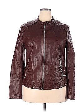 Kenneth Cole REACTION Faux Leather Jacket (view 1)