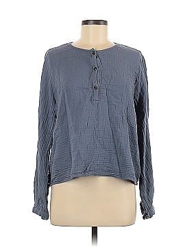 a.n.a. A New Approach Long Sleeve Blouse (view 1)
