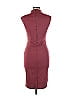 Rolla Coster Solid Burgundy Casual Dress Size L - photo 2