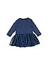 Disney Solid Blue Dress Size 3T - photo 2