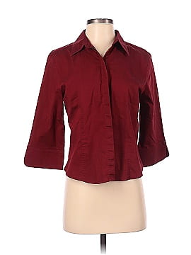 Kathie Lee Long Sleeve Button-Down Shirt (view 1)