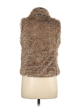 CoffeeShop Faux Fur Vest (view 2)