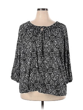 Faded Glory 3/4 Sleeve Blouse (view 1)
