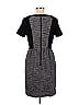 Shoshanna Color Block Marled Gray Casual Dress Size 8 - photo 2