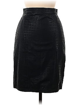 Greg Adams Faux Leather Skirt (view 1)