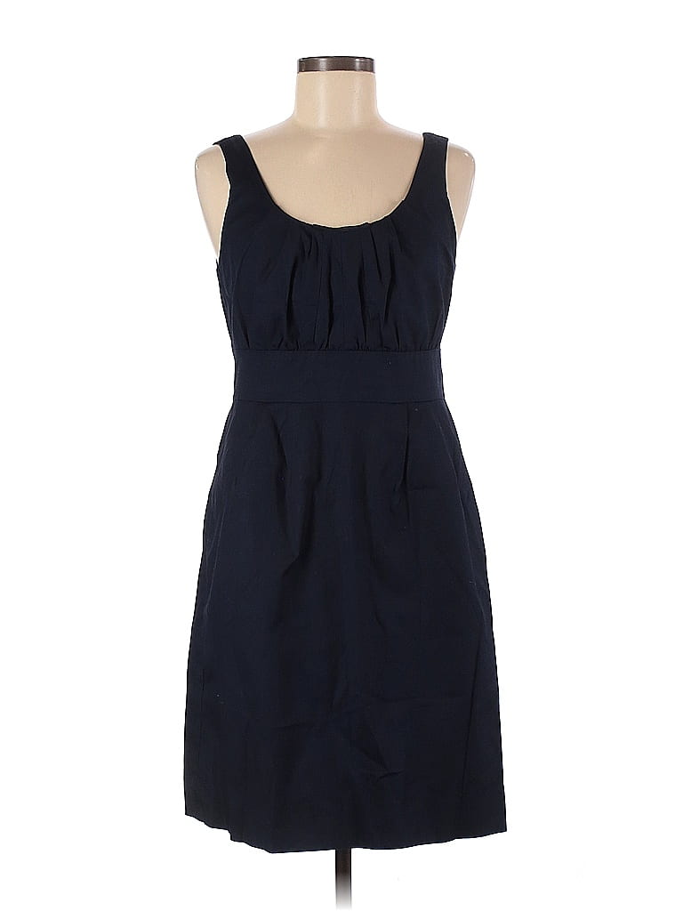 J.Crew Factory Store Solid Navy Blue Casual Dress Size 8 - 72% off ...