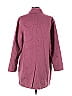 LOGO by Lori Goldstein Solid Pink Purple Coat Size 4 - photo 2