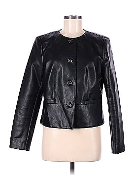 Ann Taylor Faux Leather Jacket (view 1)