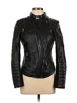 CIGNO NERO Faux Leather Jacket (view 1)