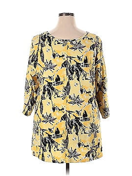 D&Co. 3/4 Sleeve Top (view 2)