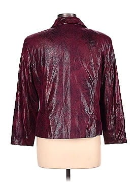 Kim Rogers Faux Leather Jacket (view 2)