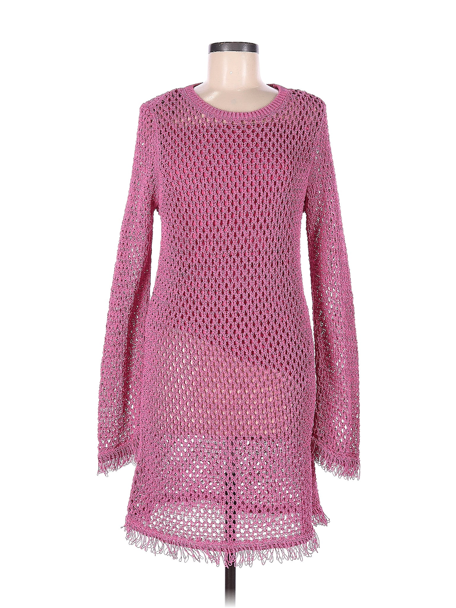 Zara Pink Swimsuit Cover Up Size M 49 off thredUP