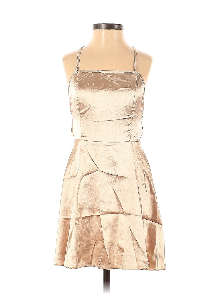 Pre-owned Shein Cocktail Dress In Brown