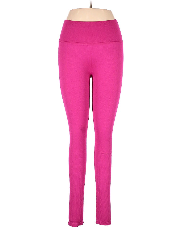 Alo Solid Pink Leggings Size M - photo 1
