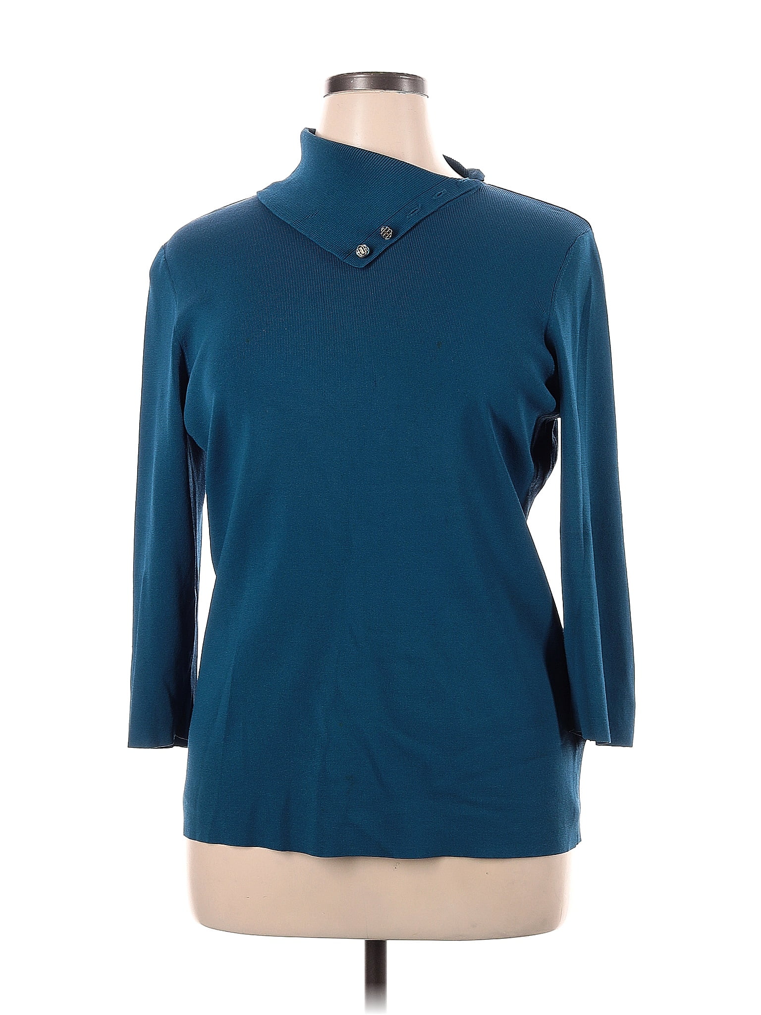 Pullover Doux Vert D'eau (Soft Teal) Seductions - Taille S Juniors - Occasion Très Bon état