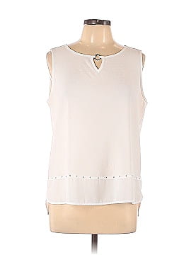 JM Collection Sleeveless Blouse (view 1)