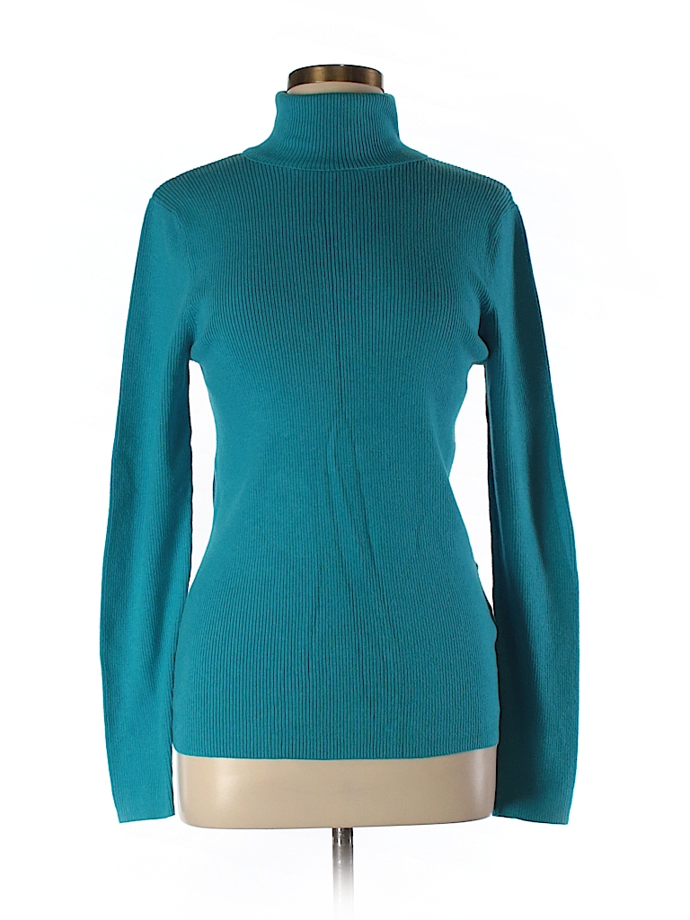 Old Navy Solid Blue Turtleneck Sweater Size XL - 77% off | thredUP