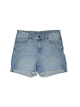 st john's bay womens jean shorts