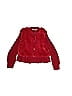 Mayoral Solid Maroon Red Cardigan Size 4 - photo 1