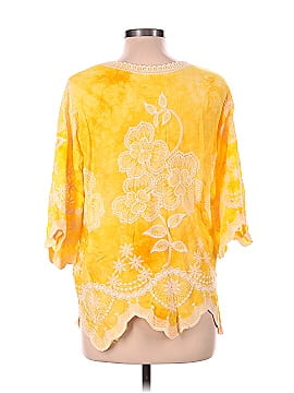 Solitaire 3/4 Sleeve Blouse (view 2)