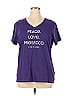 Life Is Good 100% Cotton Graphic Purple Short Sleeve T-Shirt Size XL - photo 1