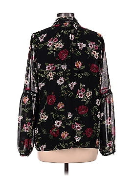 Karl Lagerfeld Paris Long Sleeve Blouse (view 2)