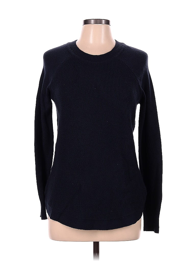 RD Style Color Block Solid Navy Black Pullover Sweater Size M - photo 1