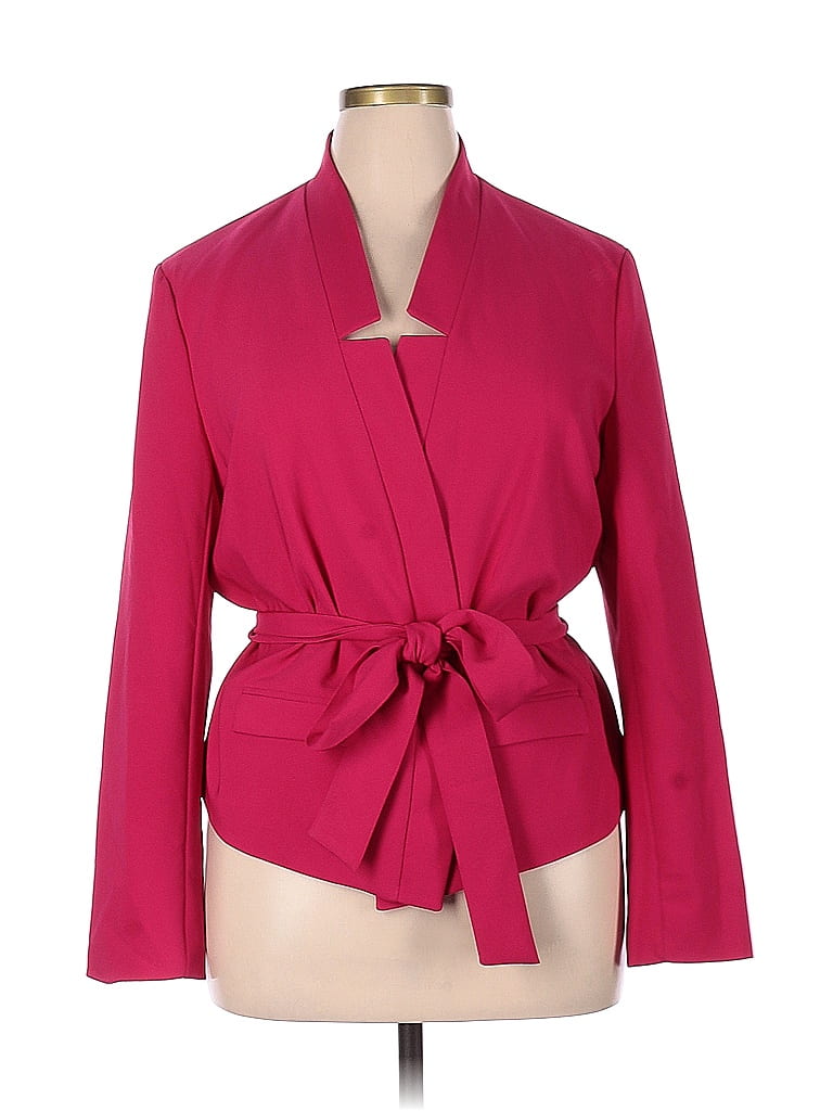 7th Avenue Design Studio New York & Company Pink Red Blazer Size XL - photo 1