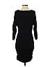 Jennifer Lopez Solid Black Cocktail Dress Size S - photo 2