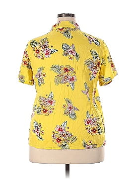 Country Rose Short Sleeve Button-Down Shirt (view 2)