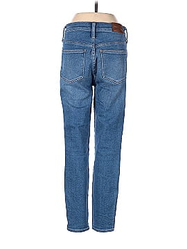 Madewell 10" High-Rise Skinny Crop Jeans in Sheffield Wash (view 2)