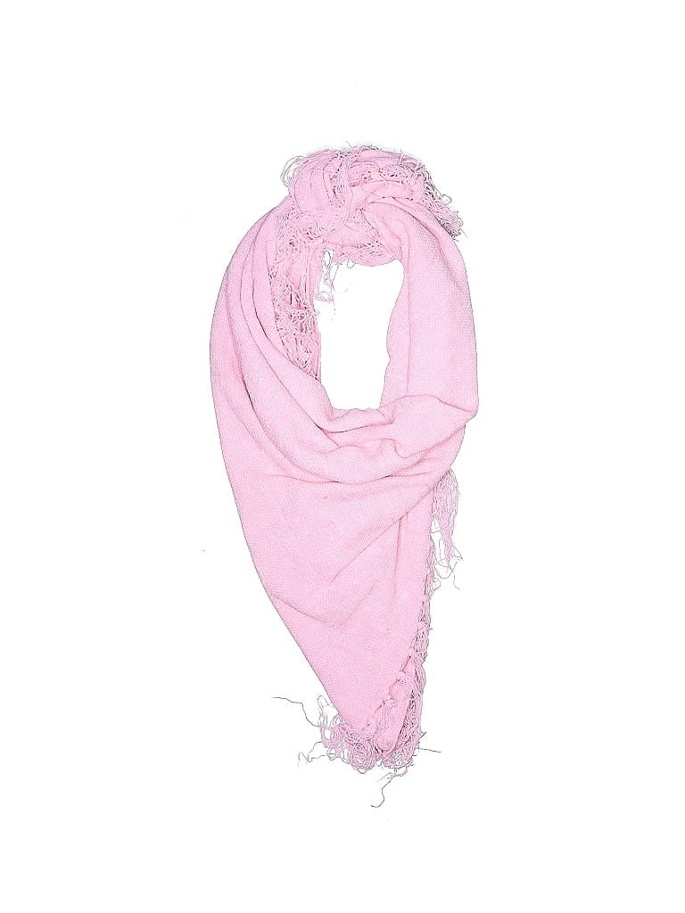 Pre-owned Assorted Brands Scarf In Pink