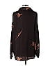 wren 100% Polyester Brown Long Sleeve Blouse Size S - photo 2