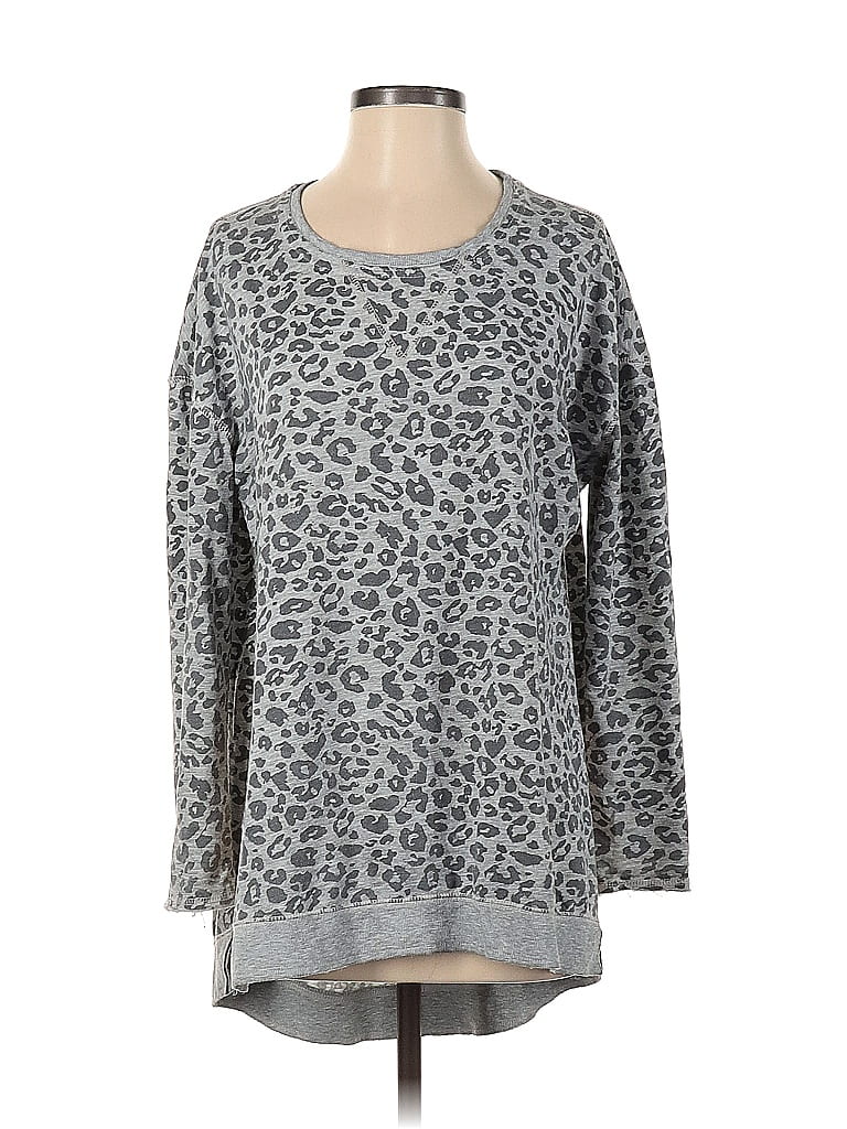 Pre-owned Z Supply Pullover Sweater In Gray