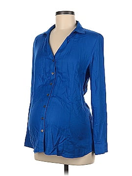 Isabella Oliver Long Sleeve Button-Down Shirt (view 1)