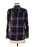 Old Navy Plaid Blue Long Sleeve Button-Down Shirt Size M - photo 2