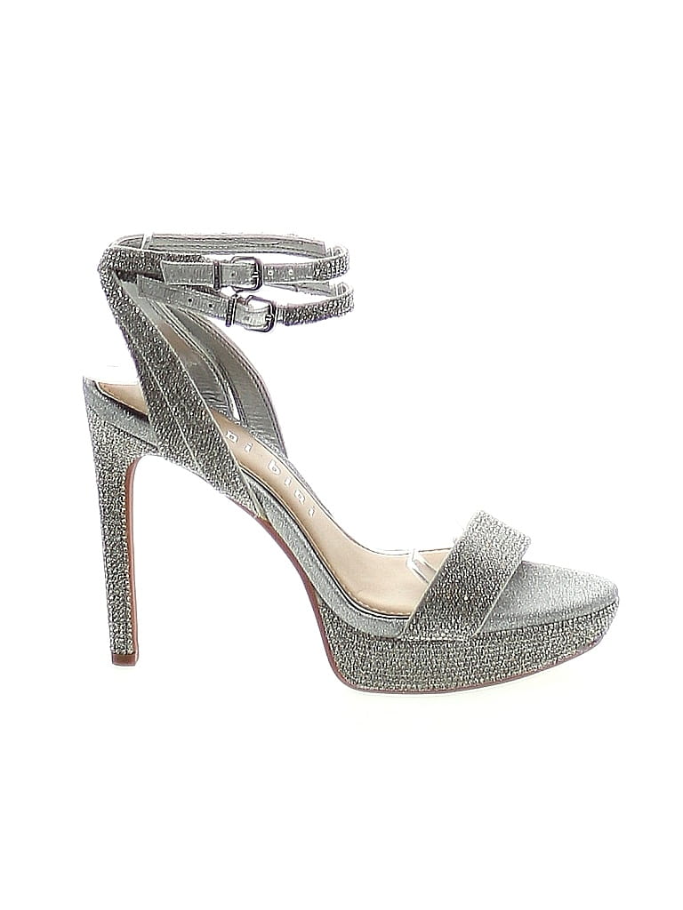 Giani Bernini Metallic Gray Heels Size 6 1/2 - 82% off | thredUP