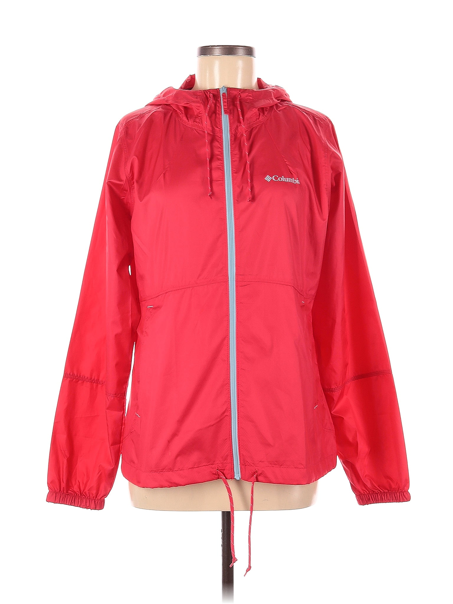 Columbia 100 Polyester Red Jacket Size M 62 off ThredUp