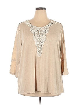Lane Bryant Outlet Long Sleeve Top (view 1)