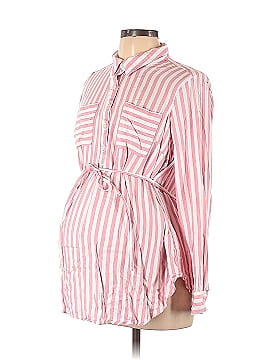Isabel Maternity Long Sleeve Blouse (view 1)