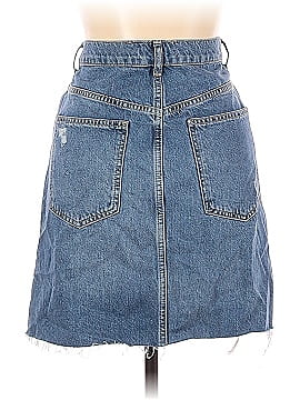 We the Free Denim Skirt (view 2)