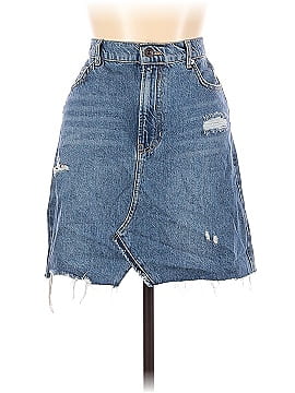 We the Free Denim Skirt (view 1)