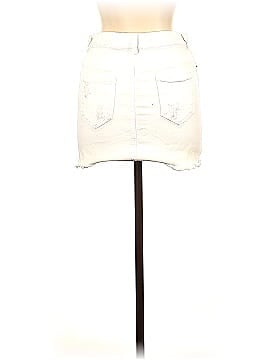 Olivaceous Denim Skirt (view 2)