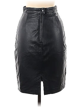 Marc by Andrew Marc Faux Leather Skirt (view 2)