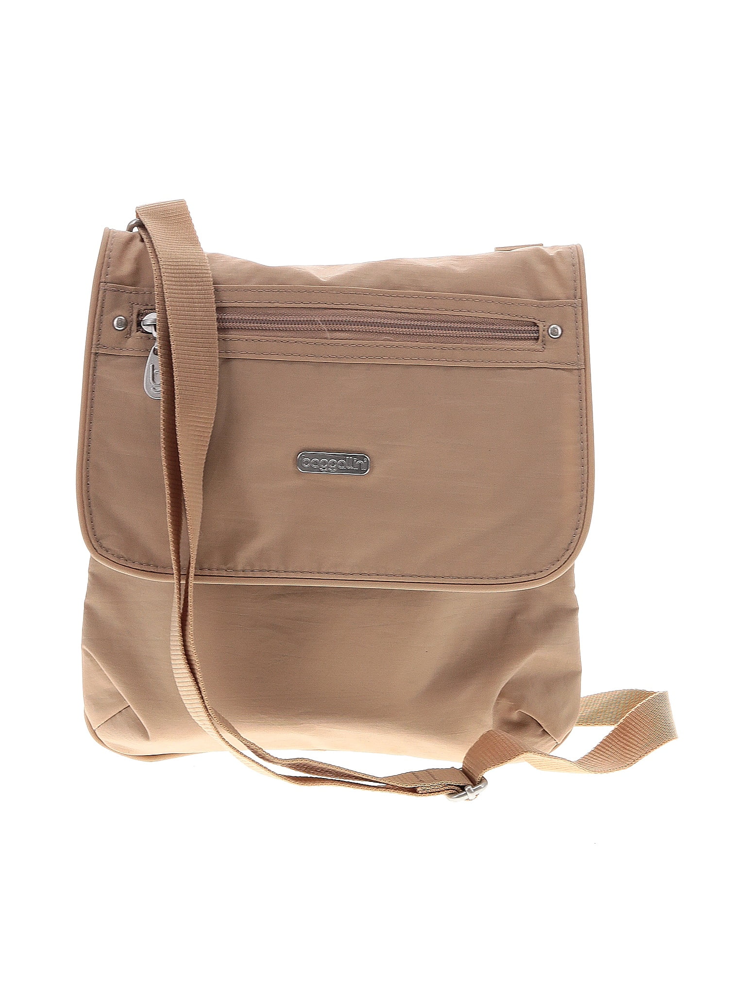 Baggallini 100 Nylon Tan Crossbody Bag One Size 73 off thredUP