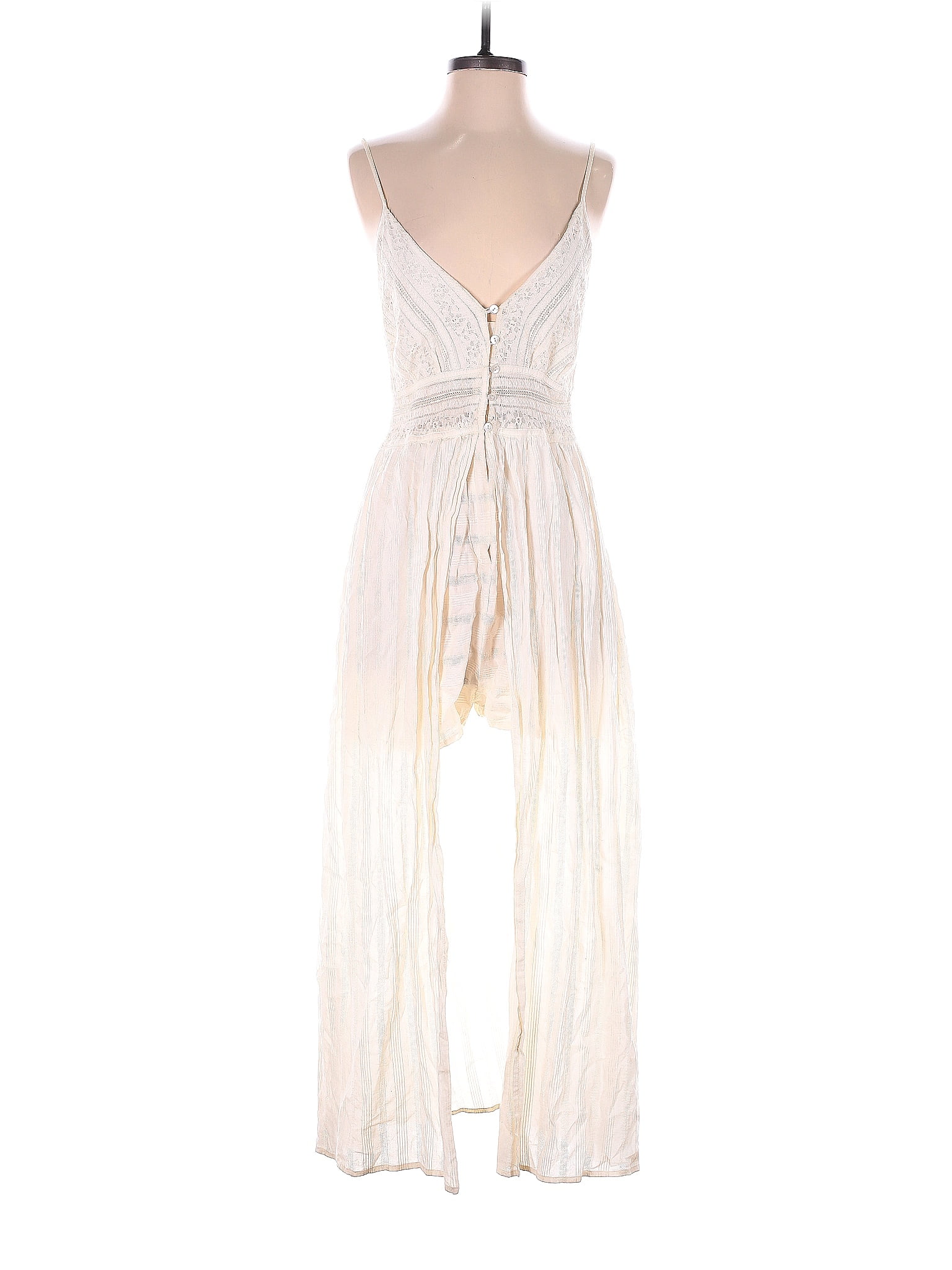 Zara Ivory Romper Size M 45 off thredUP