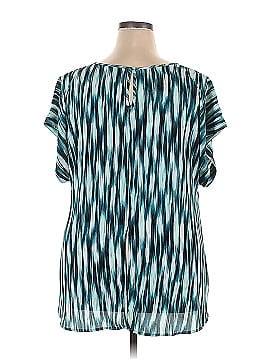 Lane Bryant Outlet Short Sleeve Blouse (view 2)