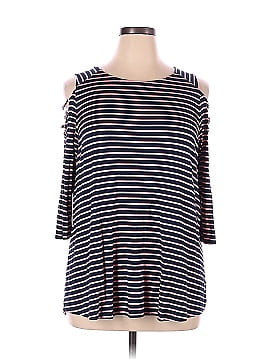 24/7 Maurices 3/4 Sleeve Top (view 1)