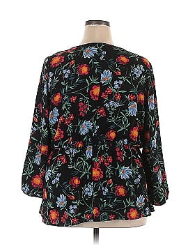 Lane Bryant Outlet Long Sleeve Blouse (view 2)